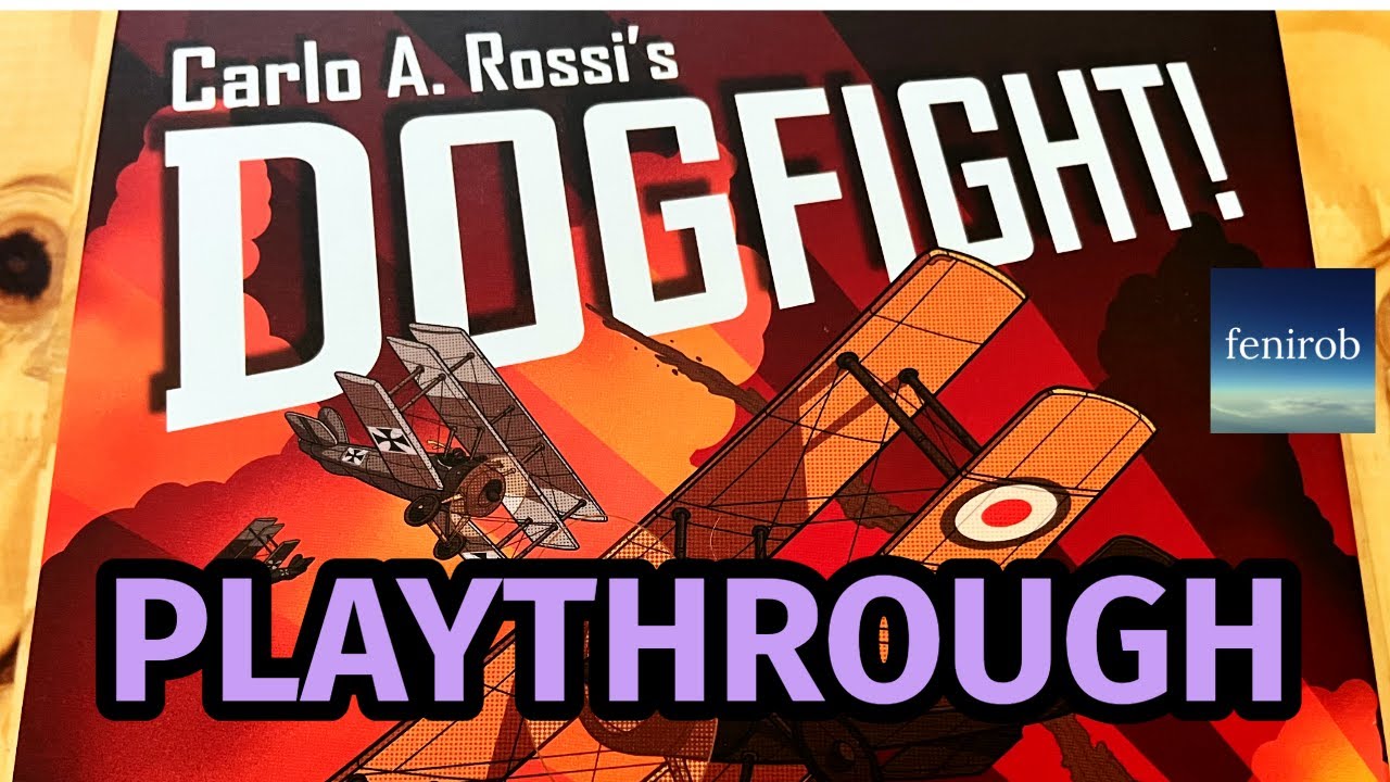 Dogfight! Board Game | Playthrough | Brown v. Purple (Best of 3)