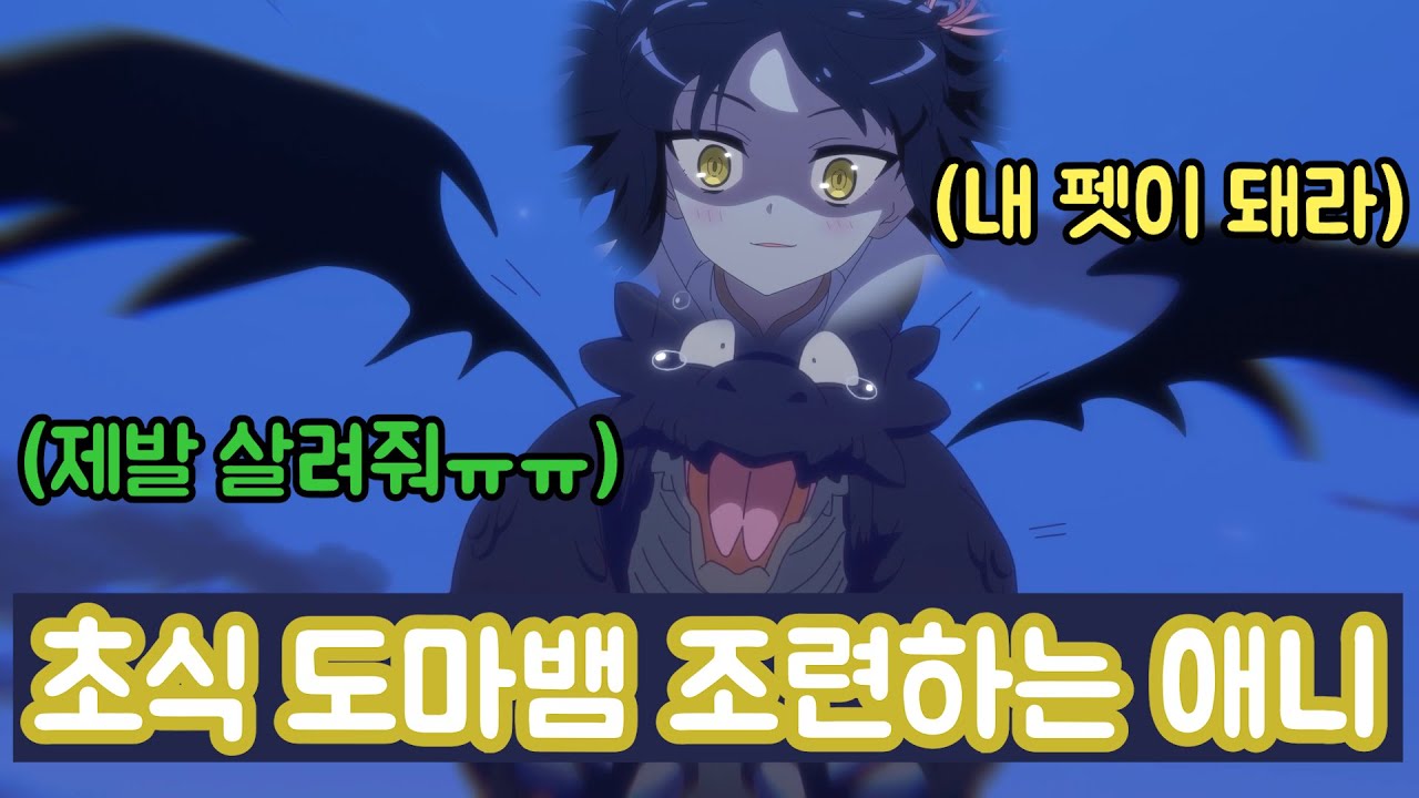 [애니추천] FFF급 초식 드래곤을 펫으로 삼아버린 8살 소녀