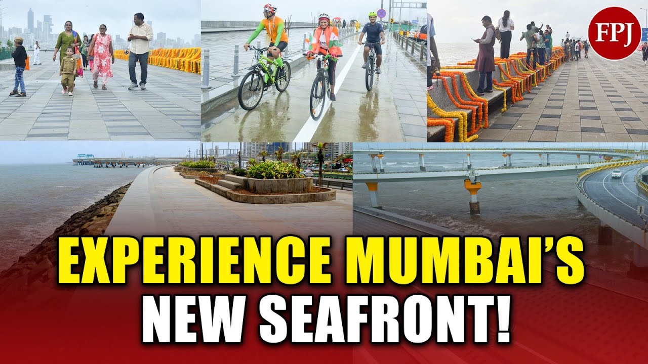 Mumbai&rsquo;s New Hangout Spot | Coastal Road Promenade Now Open! How To Reach & Explore It