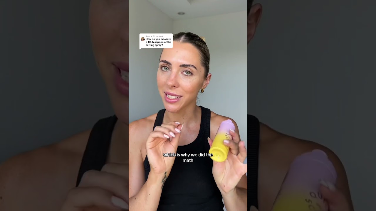 Как на самом деле измерить наш спрей SPF50+ 