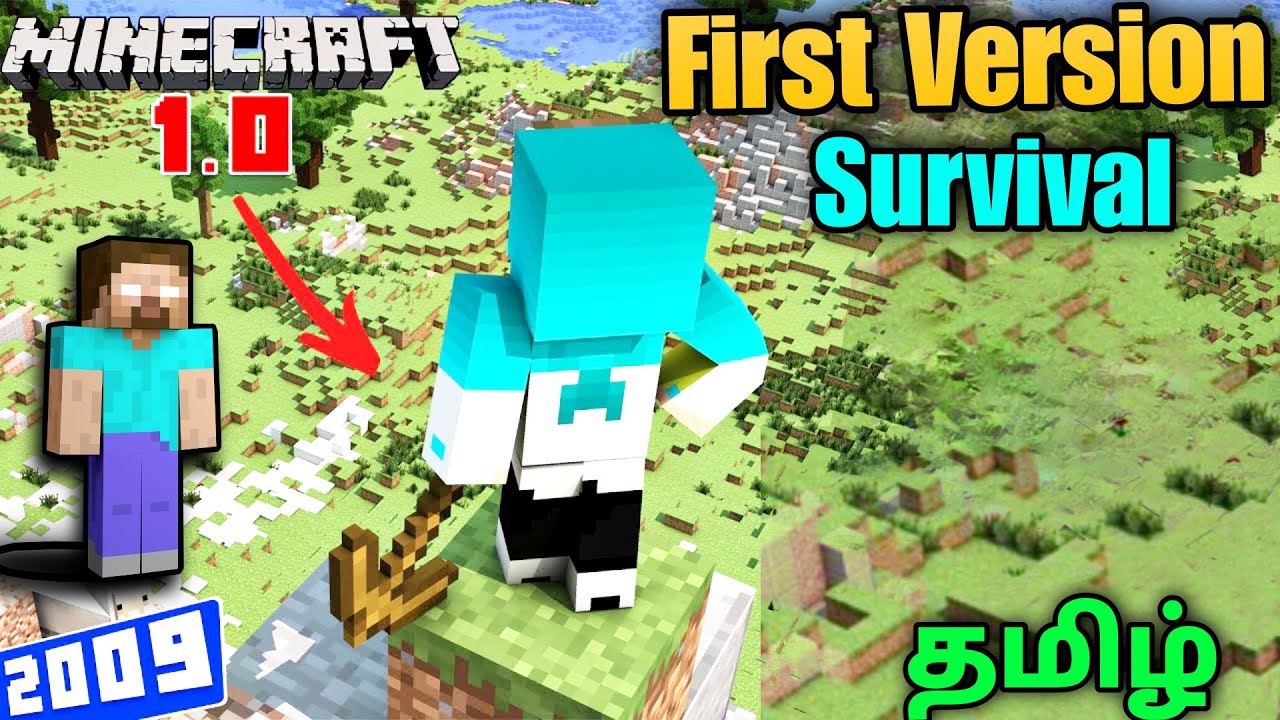 Minecraft Tamil 😍 | Playing First Minecraft Version 😂 | Tamil | George Gaming |