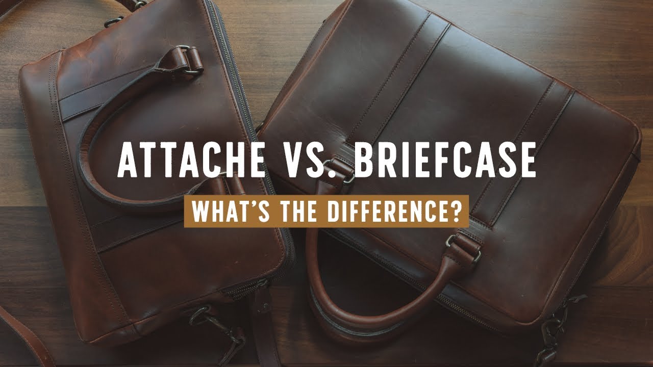 What is the Difference Between an Attache Case and a Briefcase?