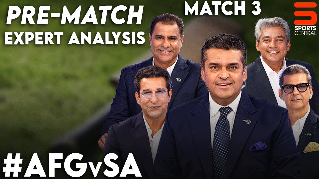 Afghanistan vs South Africa | (Pre-Match Show) Expert Analysis | THE DP WORLD DRESSING ROOM | ZA1K