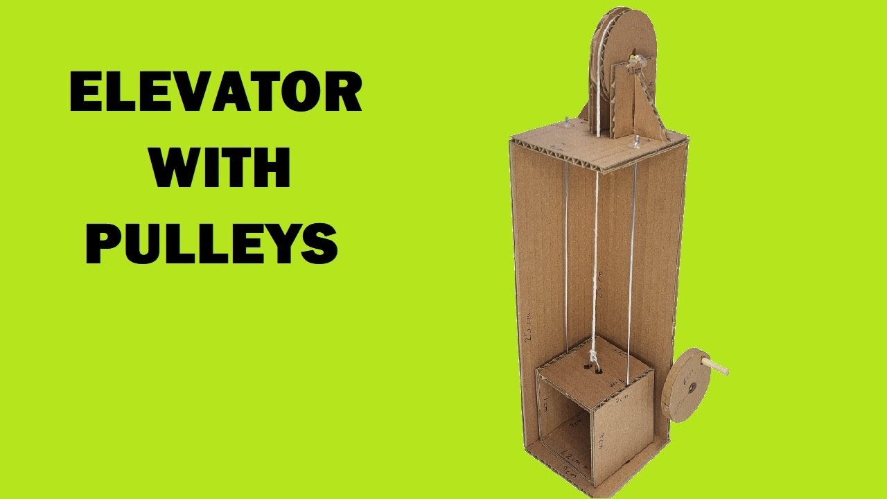 How To Make a Cardboard Elevator
