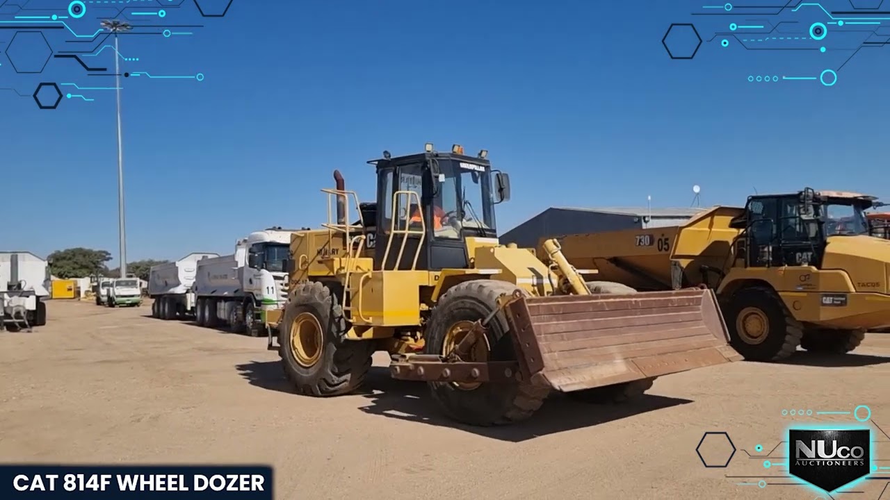CAT 814F WHEEL DOZER | NUco Auctioneers