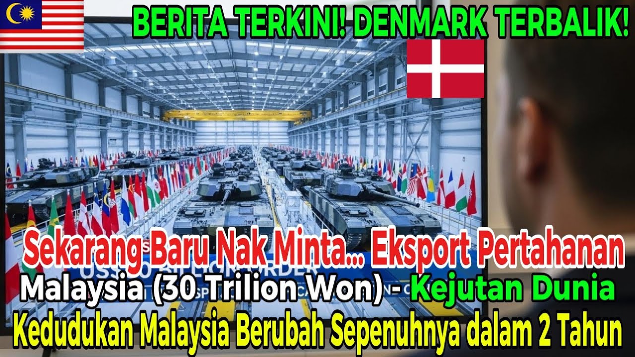 Denmark bersekutu dengan Malaysia, menutup jurang keselamatan 30 trilion won, mengejutkan dunia