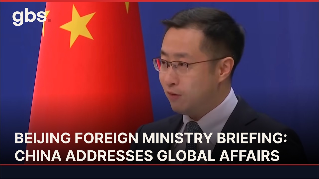 FULL BRIEFING: Chinese Foreign Ministry Holds Daily News Conference on International Issues | AC1W