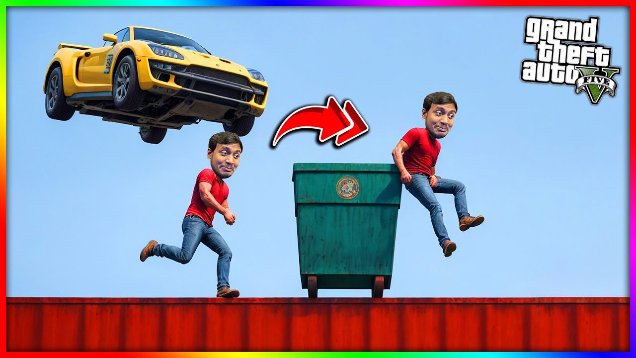Cars VS Runners in GTA 5