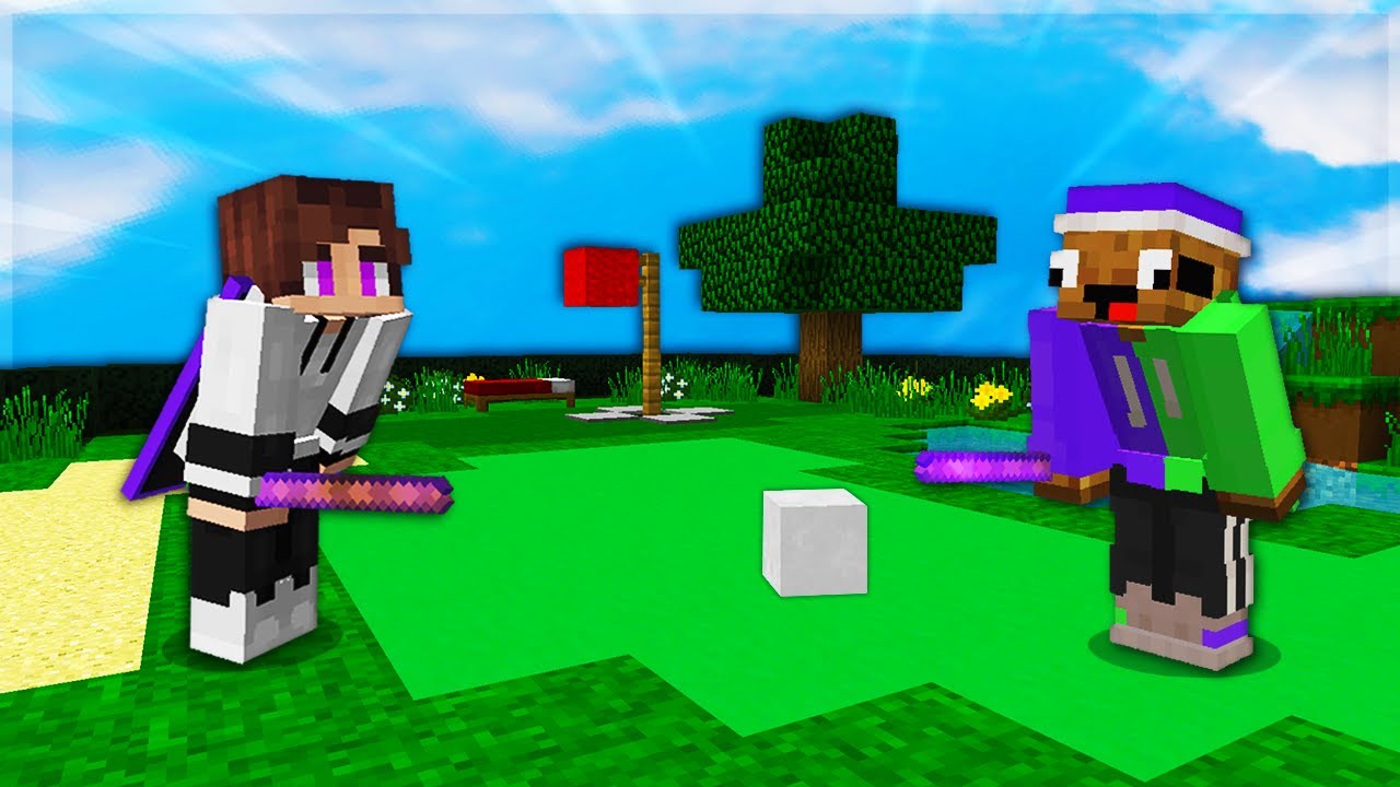 Playing GOLF in Bedwars