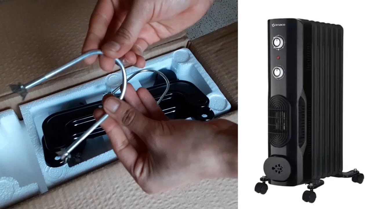 Instalación y Revisión Termo Radiador Calefactor IMACO OFR7NK de 7 Celdas Instalación y Unboxing