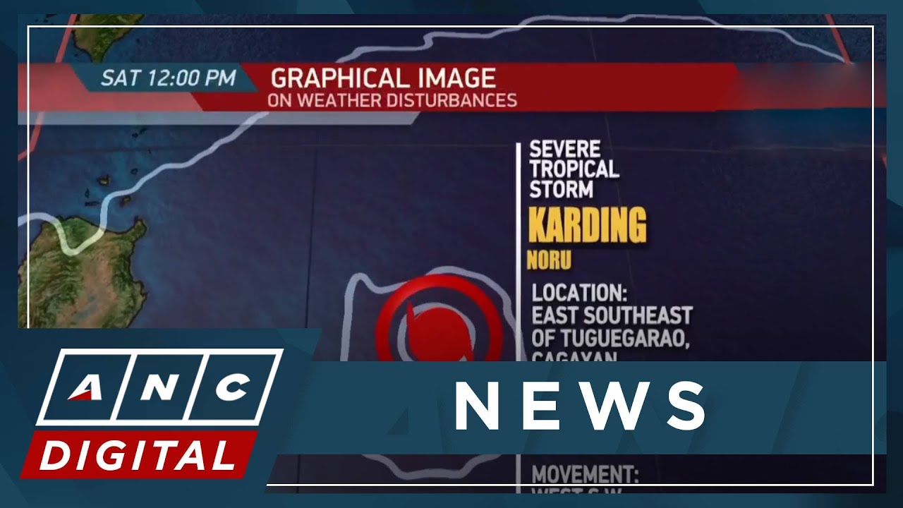 'Karding' intensifies into Severe Tropical Storm | ANC