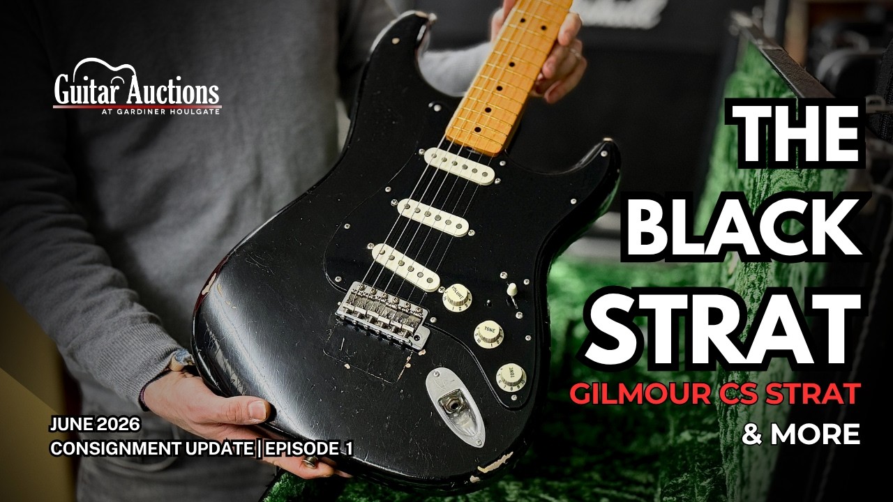 1959 Strat, Gilmour Black Strat & Rare Lefty Guitars! | June 2026 Guitar Auction Preview 🎸