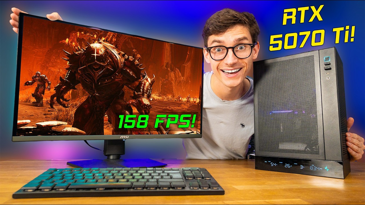 The AWESOME 4K Gaming PC Build! 😎 RTX 5070 TI, Ryzen 7 9800X3D! | AD