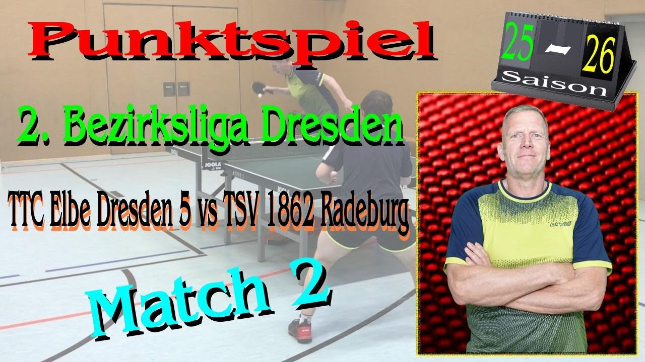 Tischtennis - Lange Noppen - Und dann ließen die Körner nach !!!