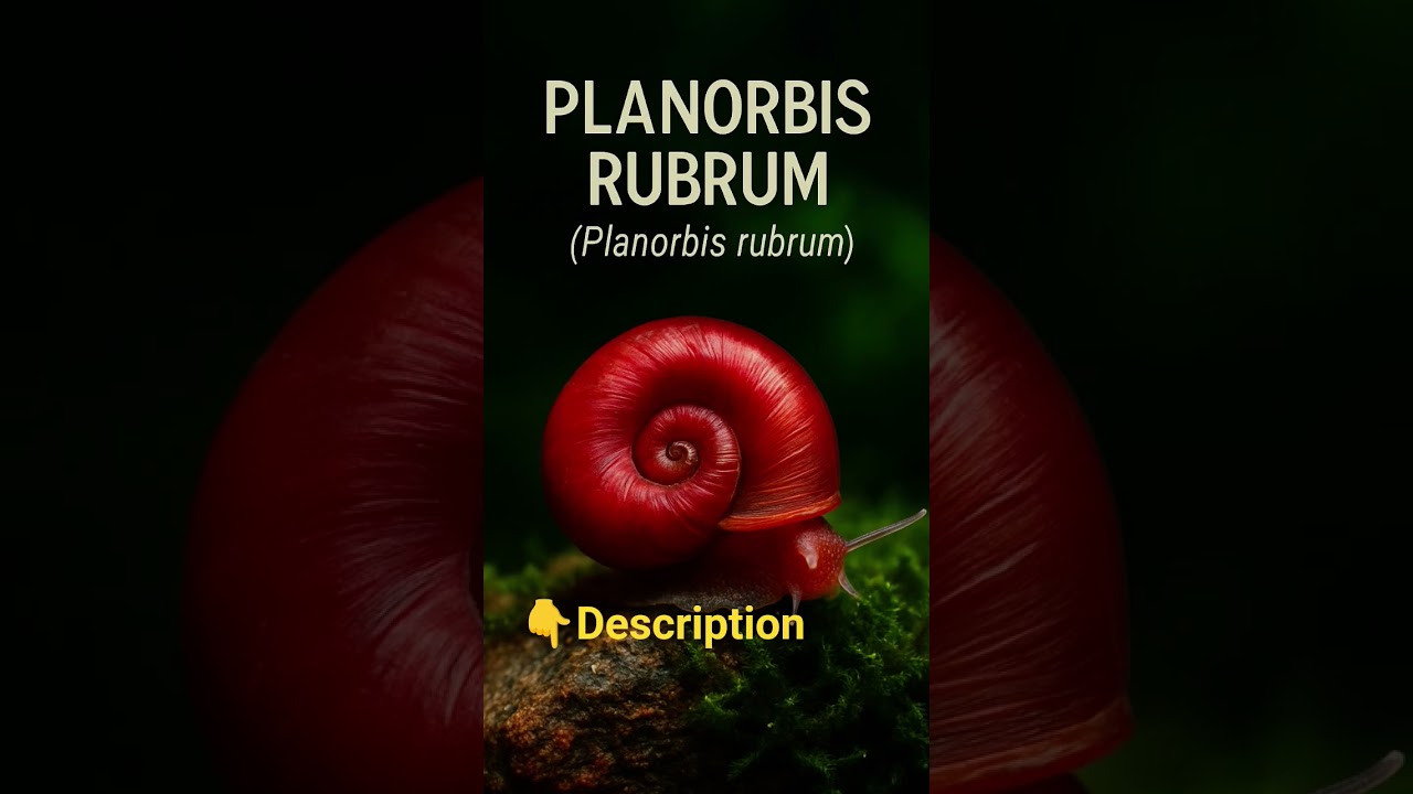 Planorbis rubrum &ndash; The Elegant Ruby Snail of the Aquarium