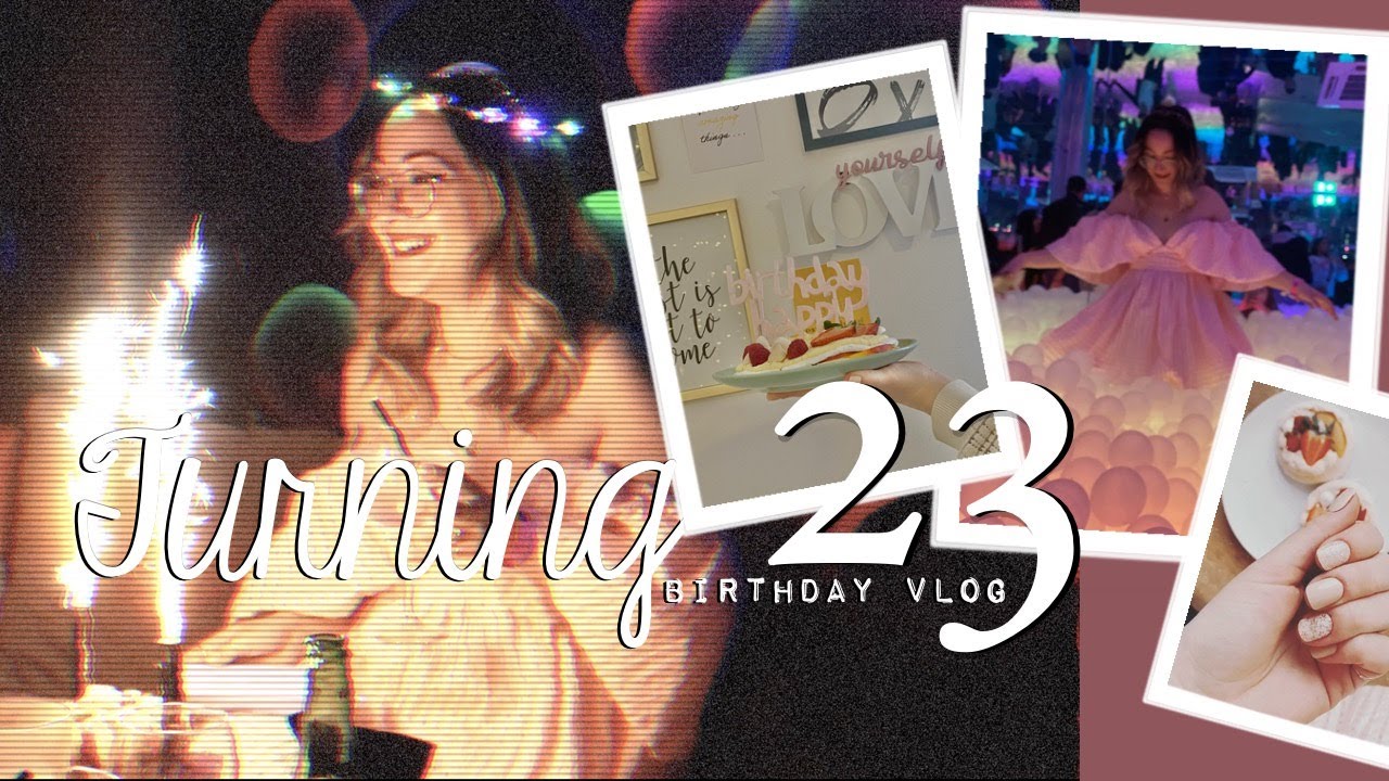 TURNING 23.. BIRTHDAY VLOG // Birthday Prep, Asos Unboxing, Pavlova MAKING, Ballie Ballerson Party!