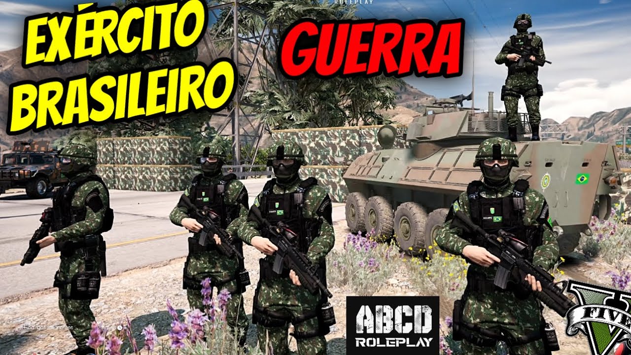 EXÉRCITO BRASILEIRO INVADE O PARAGUAI PELA FRONTEIRA #7 - GTA RP