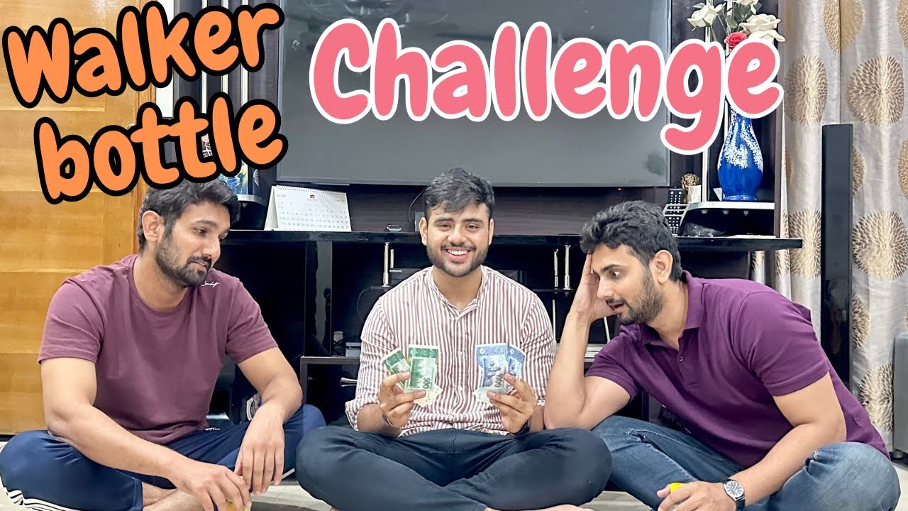 Walker bottle Challenge ✌️| Paisa jeeto 🤩 | Shoday Showbaz