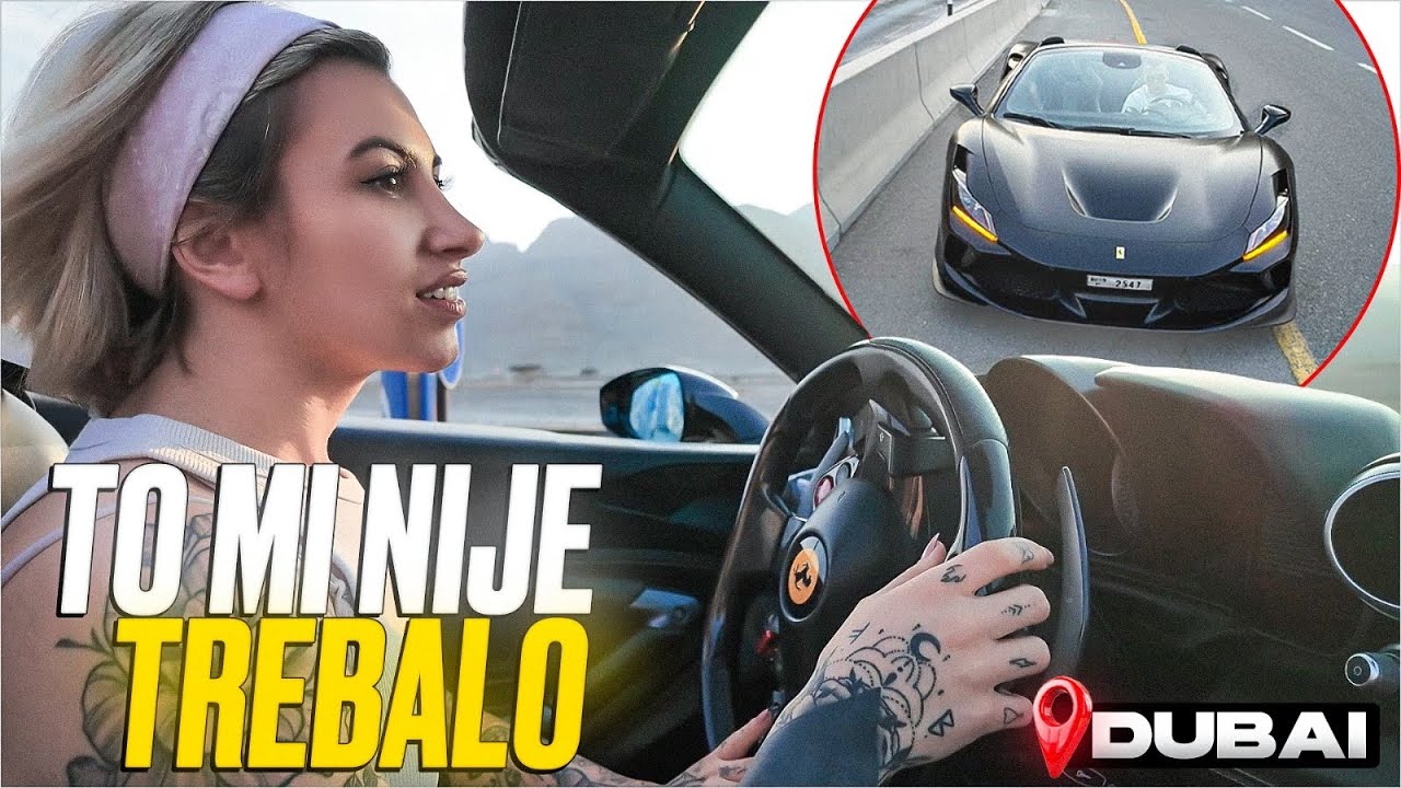 Pokvarila sam rent a car FERRARI, ali su mi oprostili jer sam ŽENA (Dubai Vlog) 
