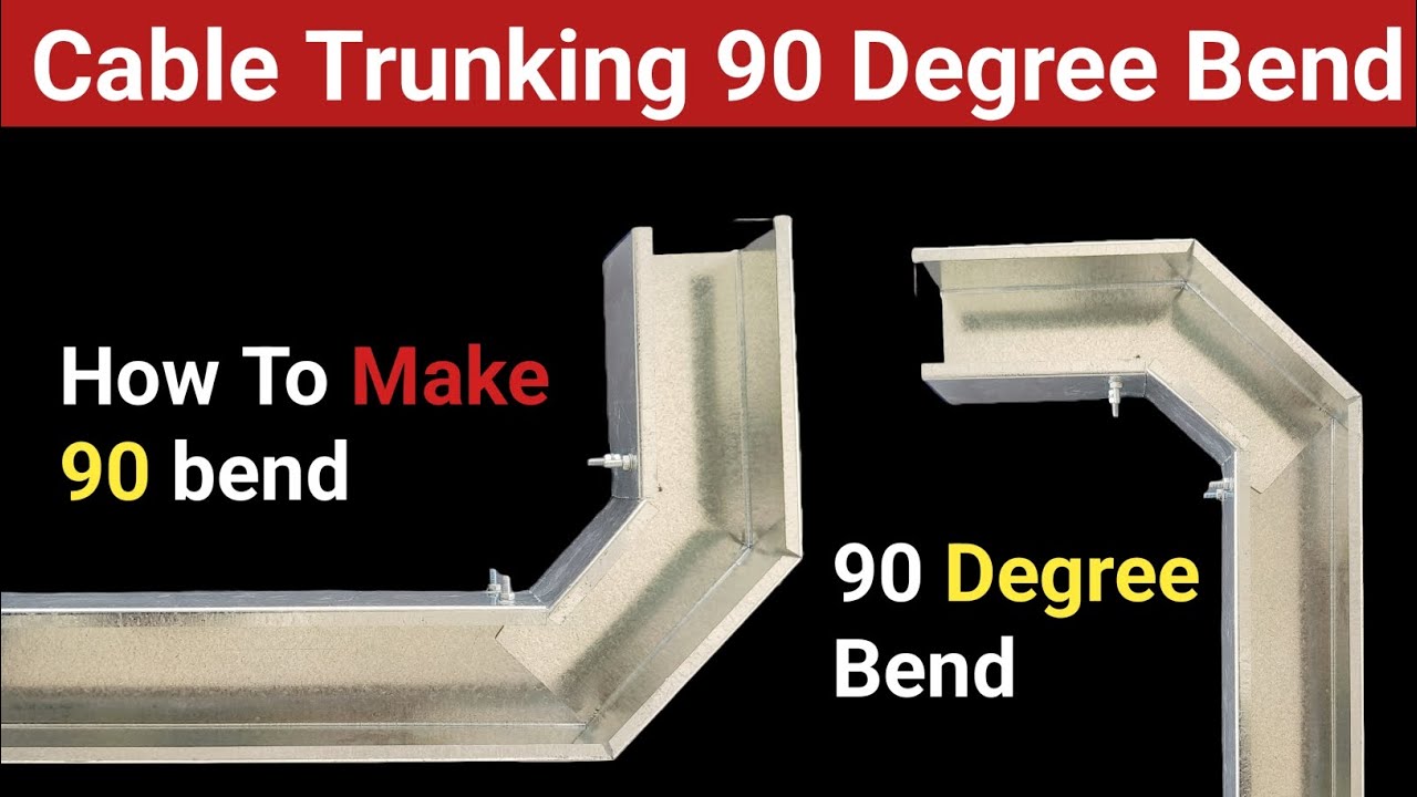 Cable Trunking 90 Degree Bend | 90 Degree Bend Cable Trunking √