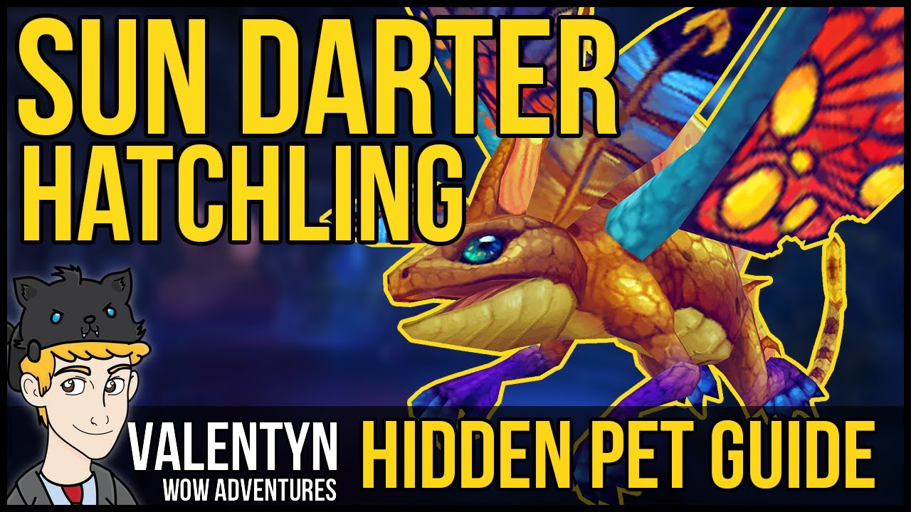 Warcraft Legion - Sun Darter Hatching - Hidden Pet Guide