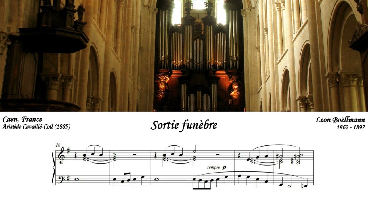 Léon Boëllmann - Sortie funèbre