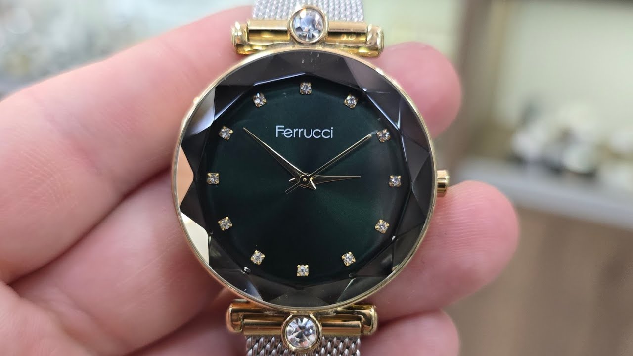 FERRUCCI WOMAN WATCH BATTERY REPLACEMENT | MIYOTA 2035