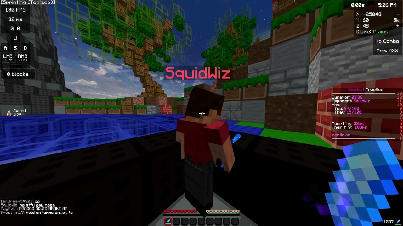duelling SquidWiz + winning sumo event