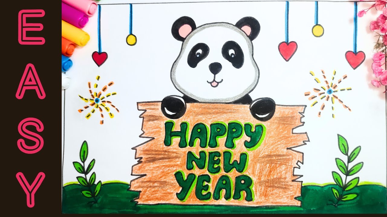 Draw the Perfect New Year 2026 Card in Minutes