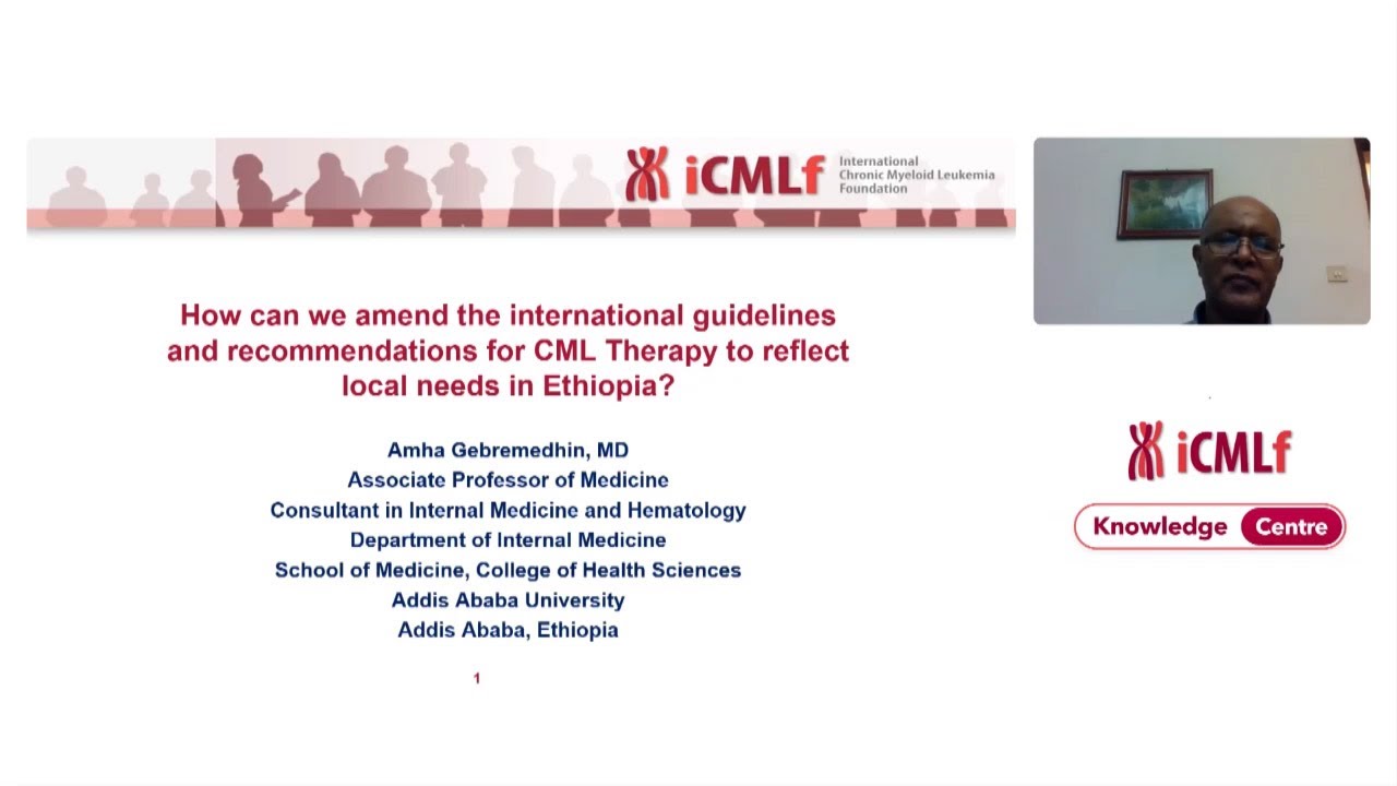 Knowledge Centre: CML Therapy - A Perspective from Ethiopia