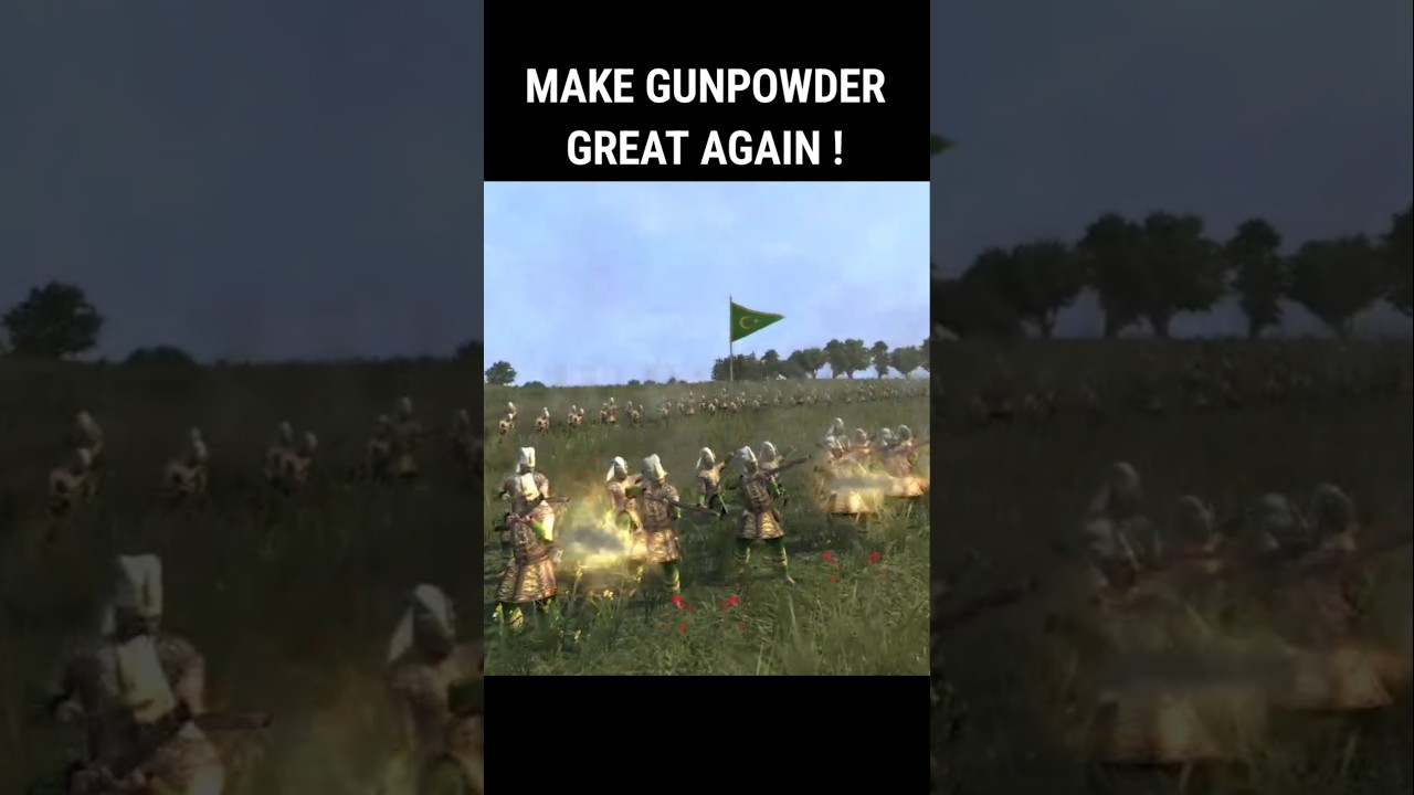 How to make Gunpowder Great Again in Medieval 2 Total War Mobile #totalwar #medieval2totalwar #rts