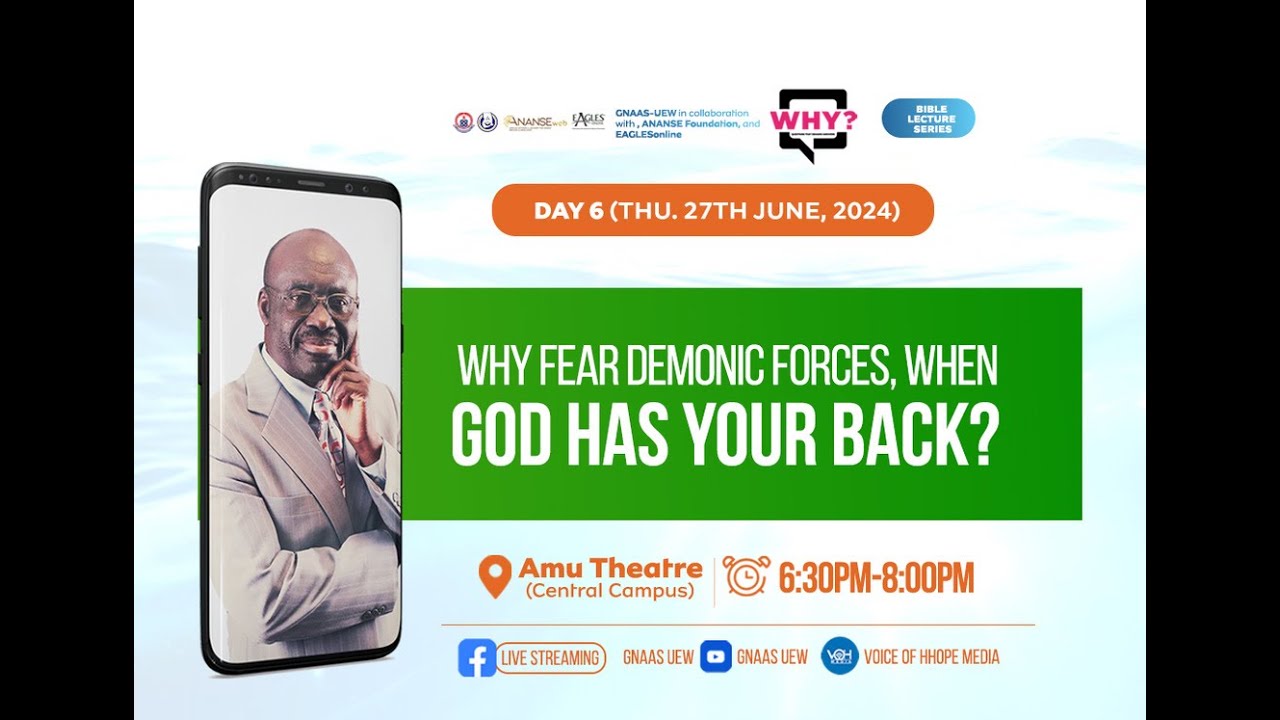 Why Fear Demonic Forces, When God Has Your Back?