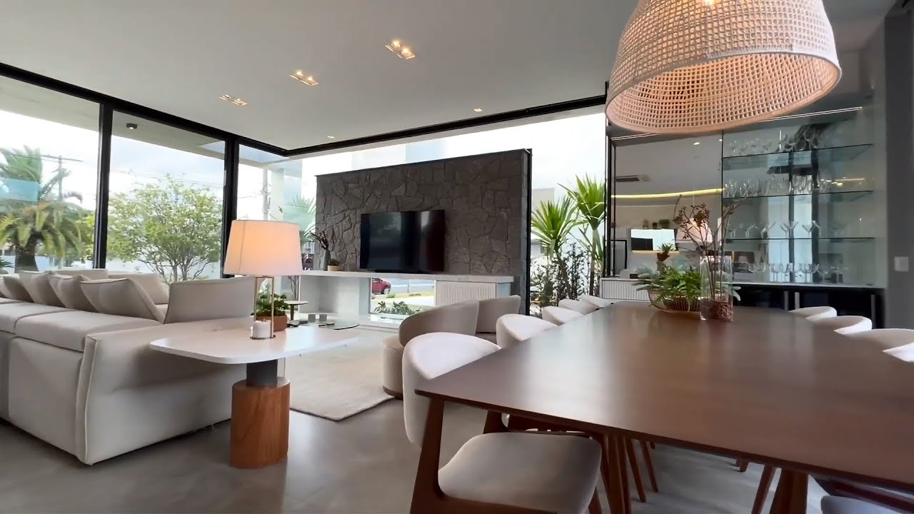 CONTEMPORARY LUXURY HOUSE 10X22 METERS SINGLE STOREY 4 BEDROOMS