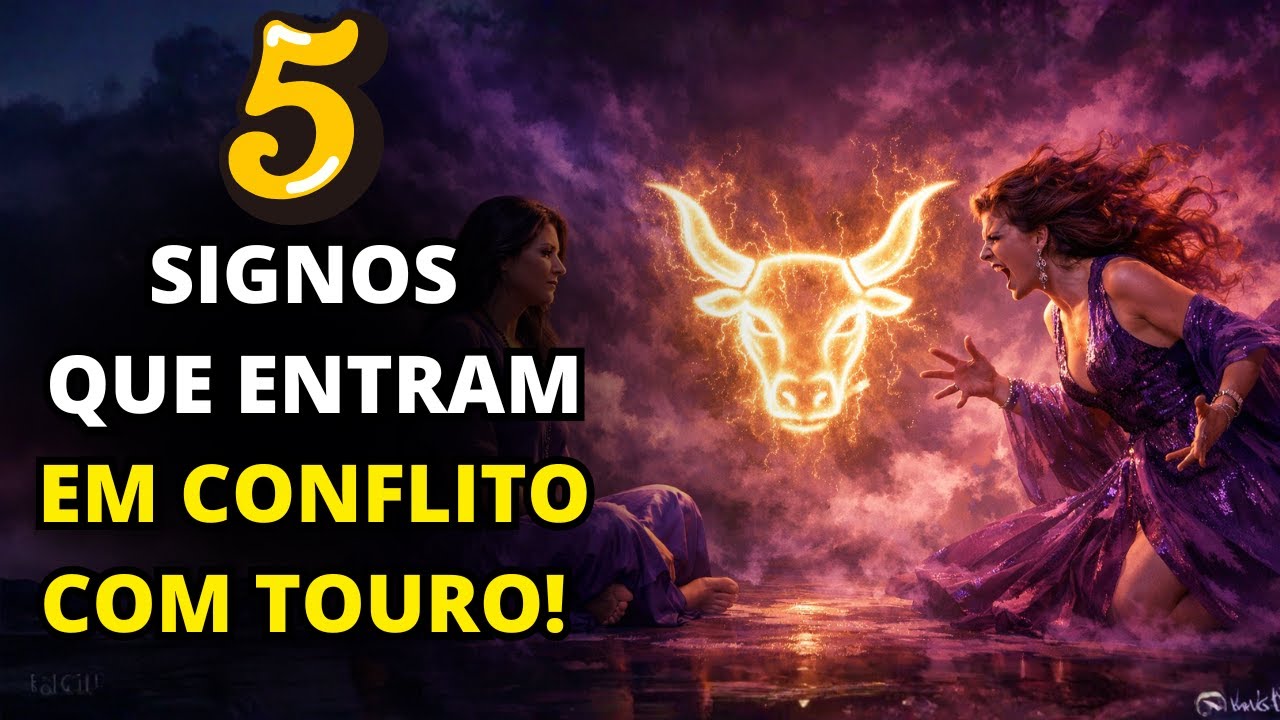 Os 5 signos que mais ENTRAM EM CONFLITO com pessoas de Touro - E por que isso acontece