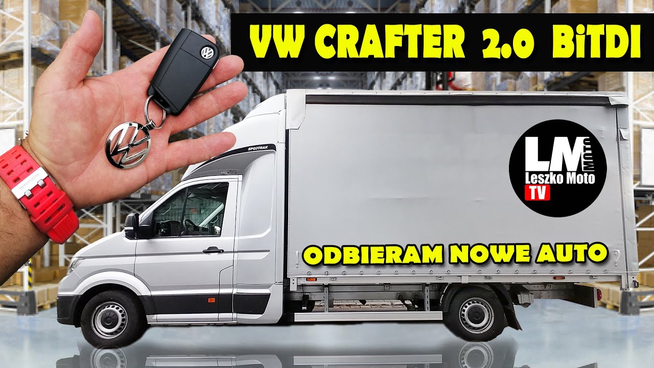 VW CRAFTER 2.0 BiTDI Z ŁÓŻKIEM !!! ODBIERAM NOWY SAMOCHÓD !!!