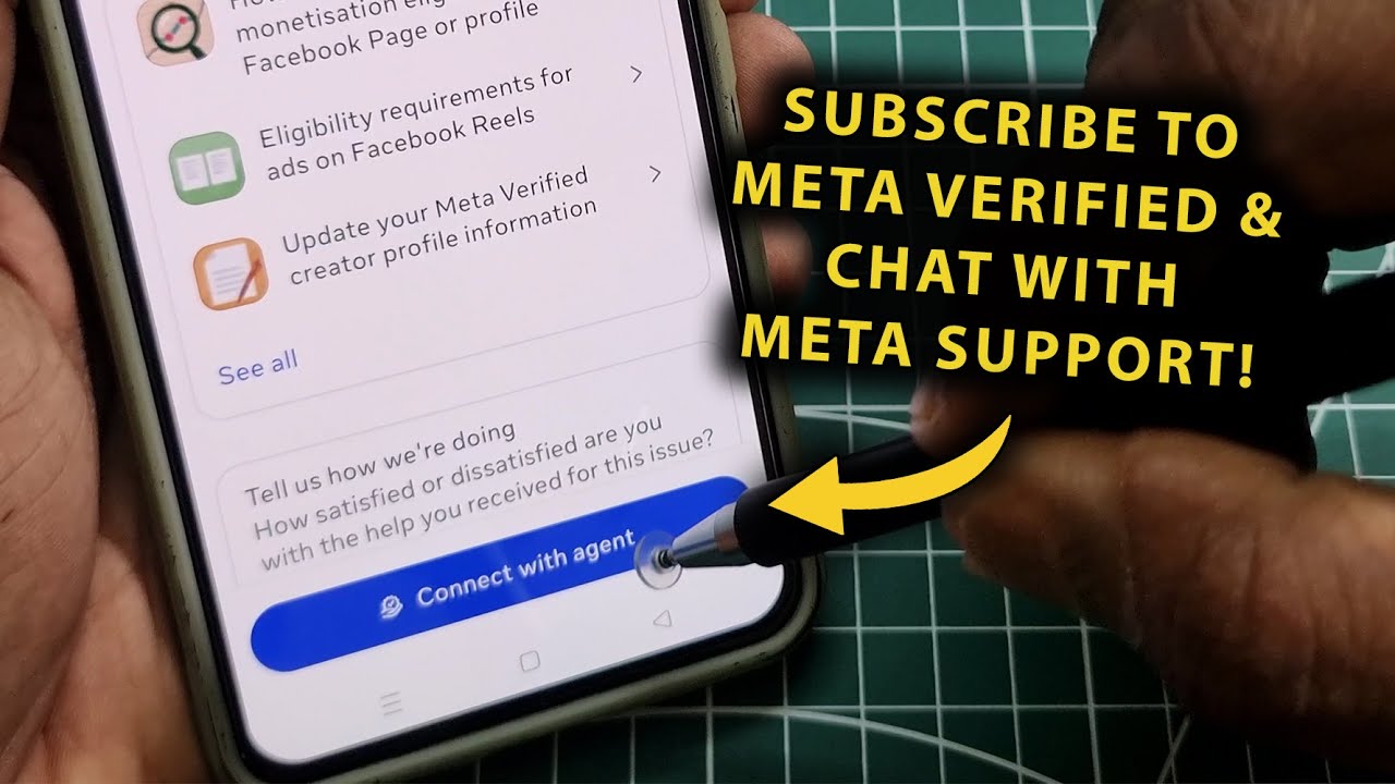 How To Subscribe To Meta Verified On Facebook Mobile App & Contact Meta Customer Care Support!
