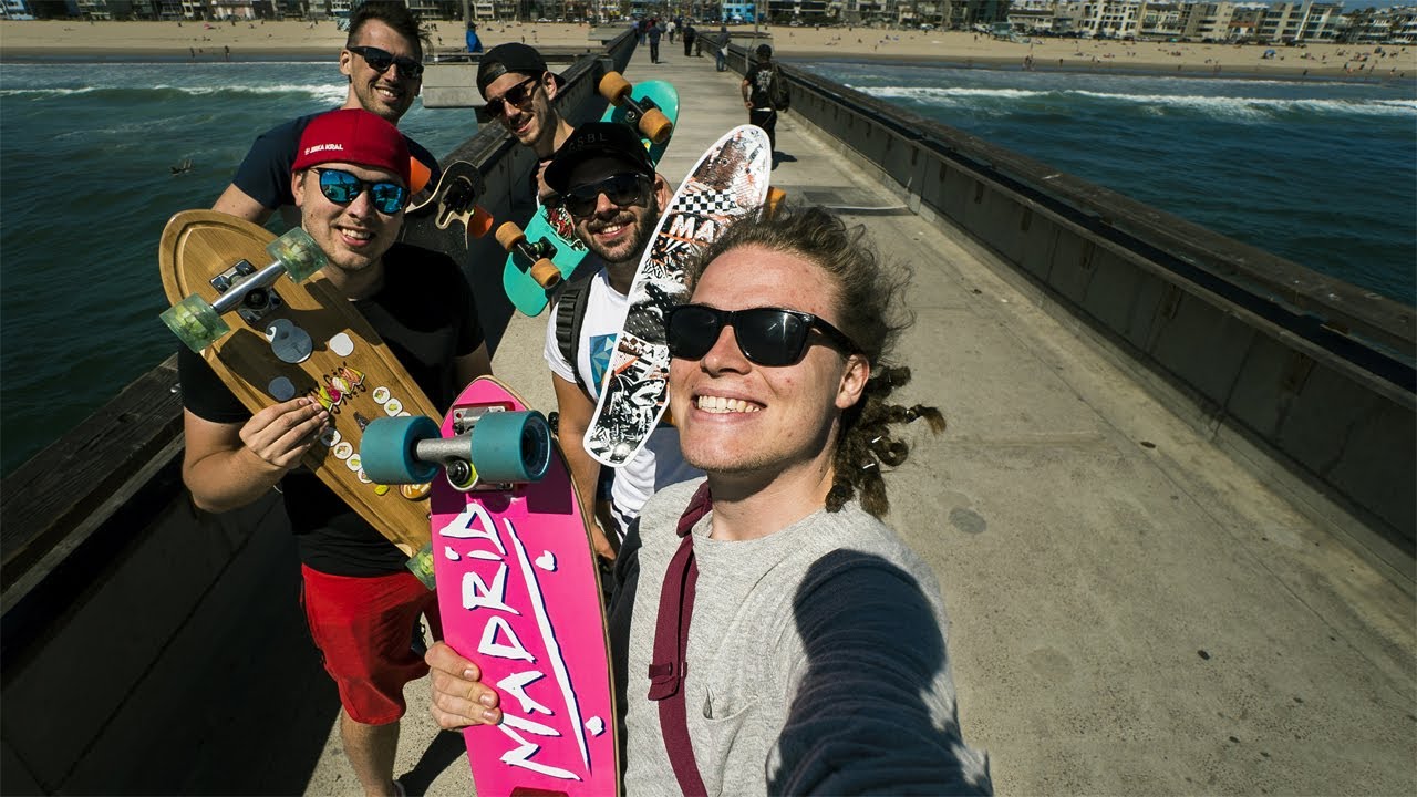 LONGBOARDY NA VENICE BEACH! USA vlog 4