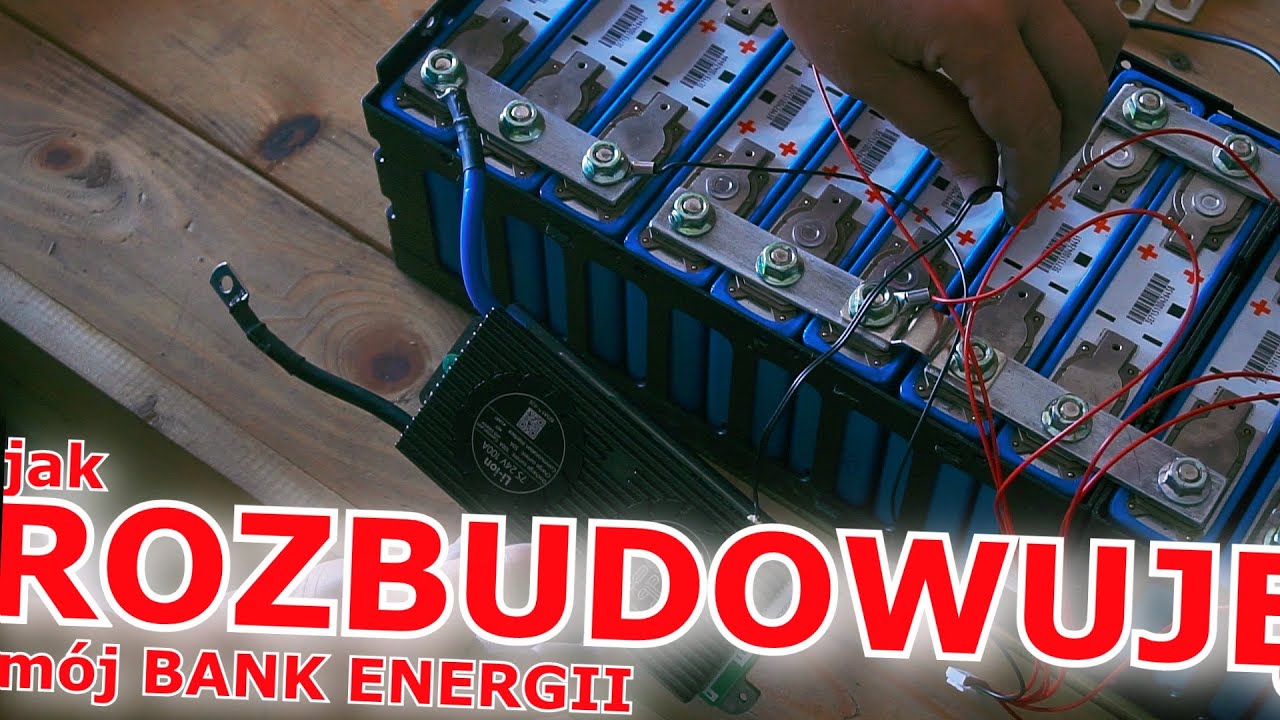 Rozbudowuję mój BANK ENERGII 7s3p daly hi bms ogniwa LEV 40 w offgrid