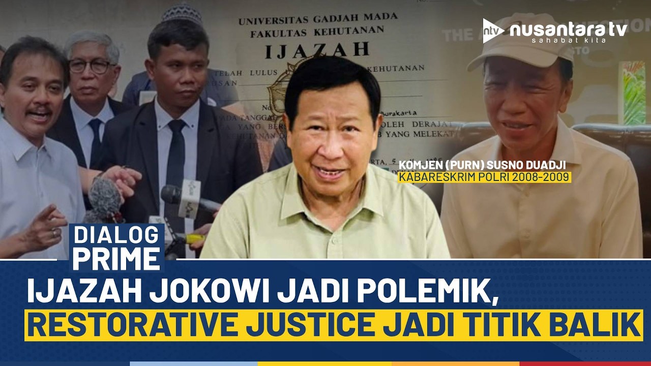 [LIVE] Ijazah Jokowi Jadi Polemik, Restorative Justice Jadi Titik Balik | DIALOG PRIME