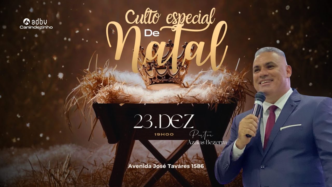 CULTO ESPECIAL DE NATAL - 23/12/2025