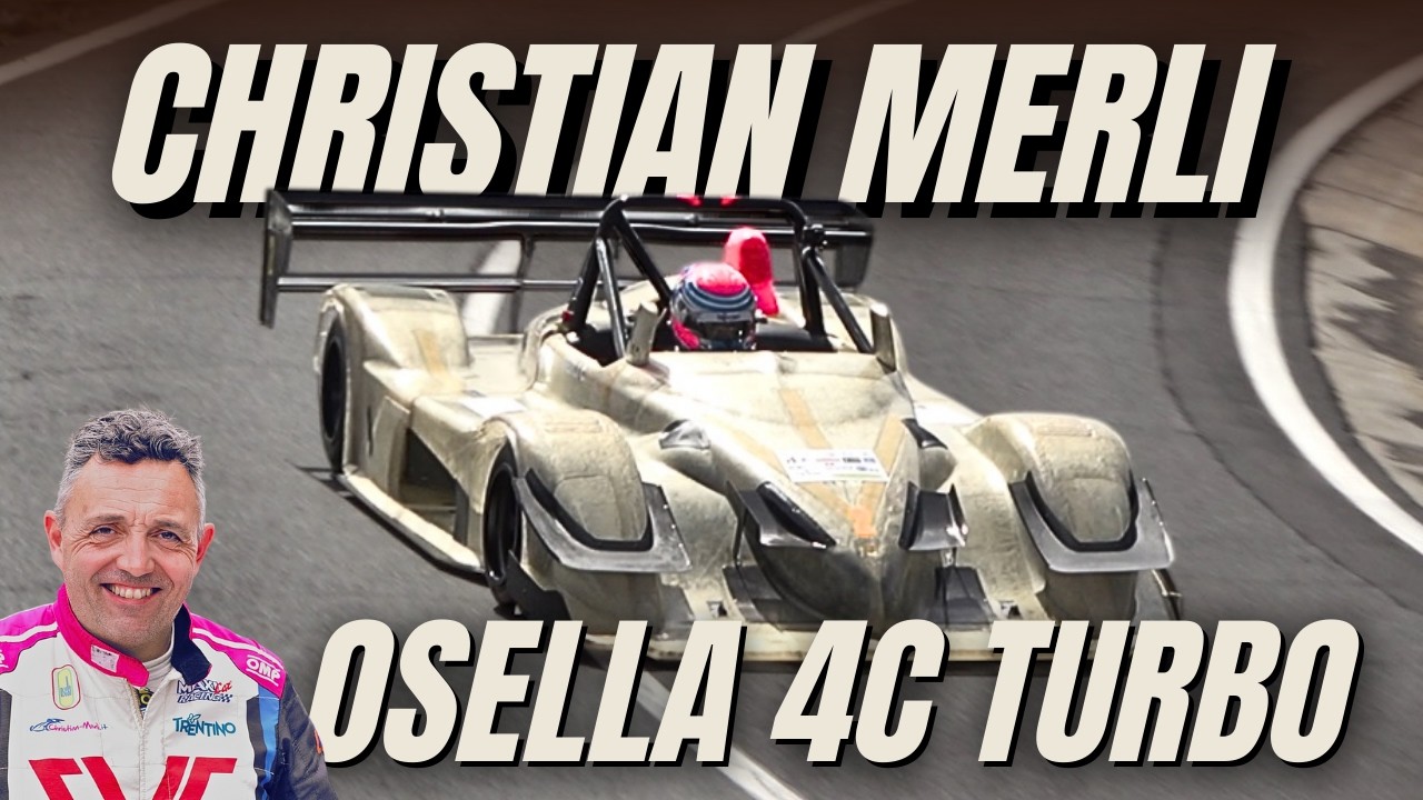 Christian Merli, Osella 4C Turbo - Barchetta hillclimbing monster - Subida Arona 2024