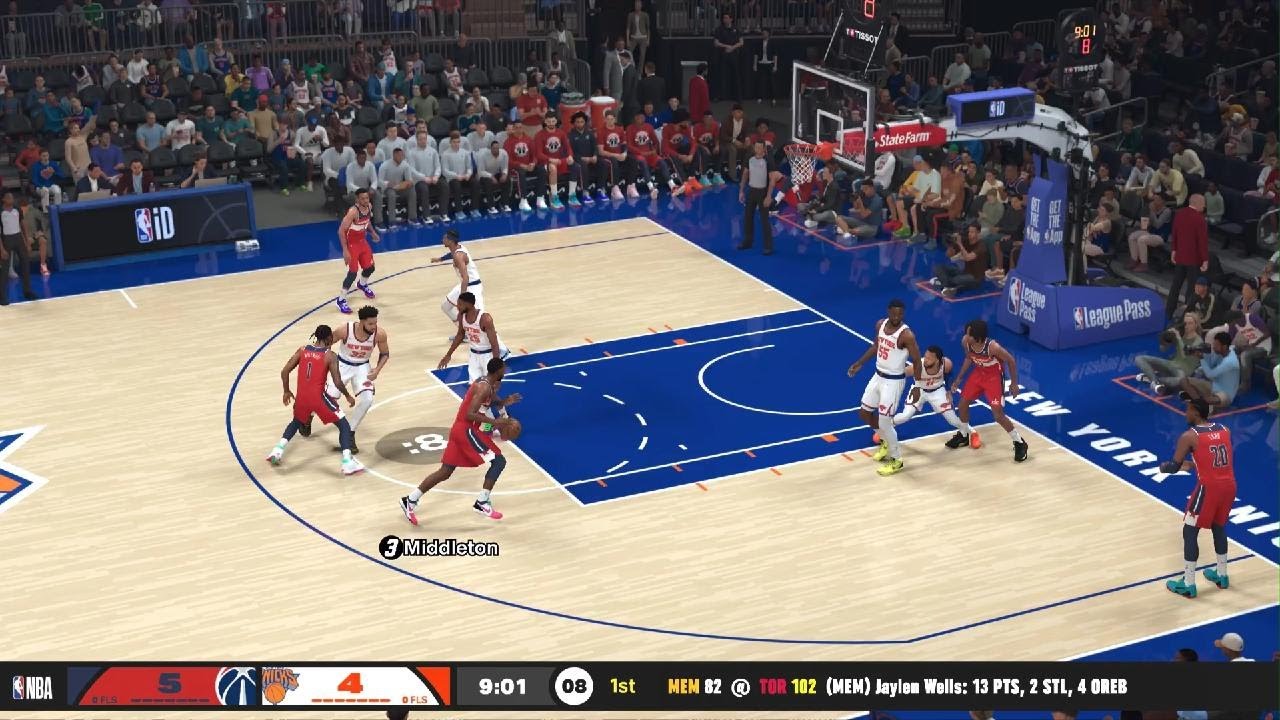 Knicks vs Wiz