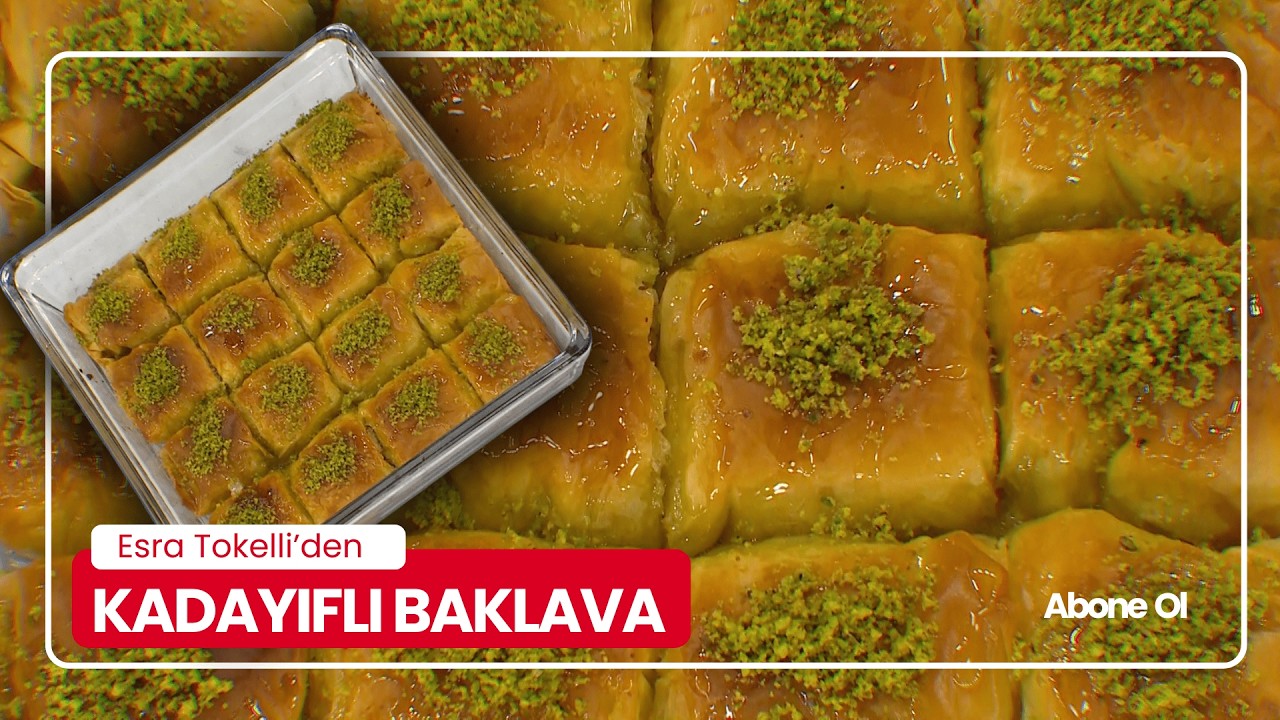 KADAYIFLI BAKLAVA TARİFİ – Kat Kat Yufka, Çıtır Kadayıf! Bayrama Yakışan Tatlı