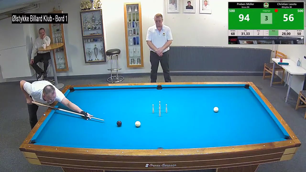 bord 1 Preben Müller Greve vs Christian Lasota ØBK 3 div