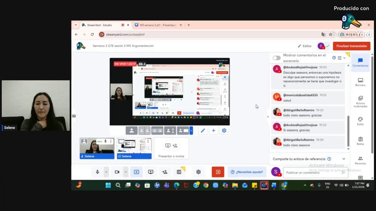 Semana 3 G78 sesión 5 M5 Argumentación
