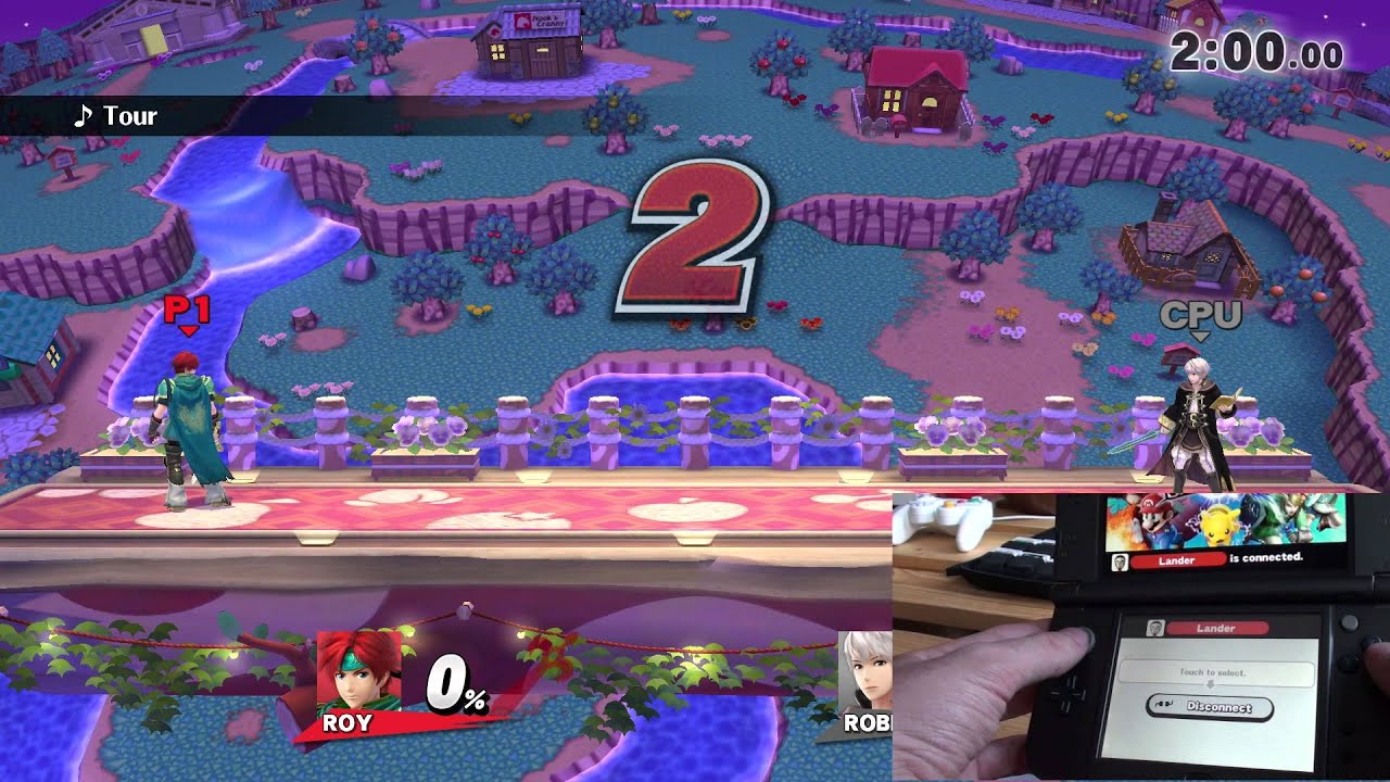 3DS Super Smash Bros. Controller App - How does it work? Quick look