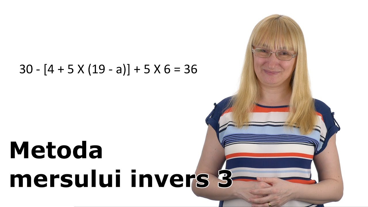 Metoda mersului invers 3