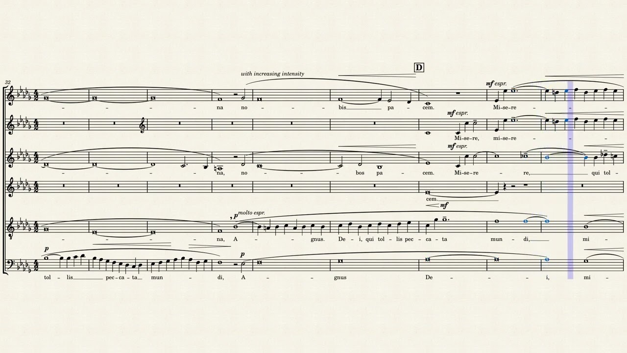 Agnus_Dei_TENOR by Samuel Barber
