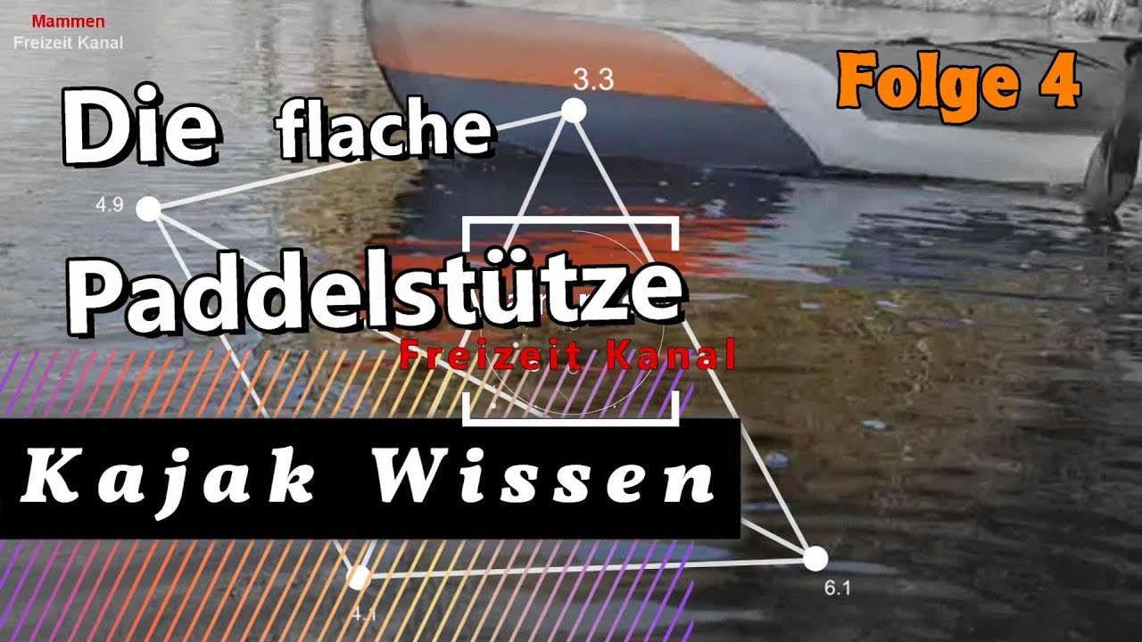 Kajak Wissen - Folge 4 - flache Paddelstütze