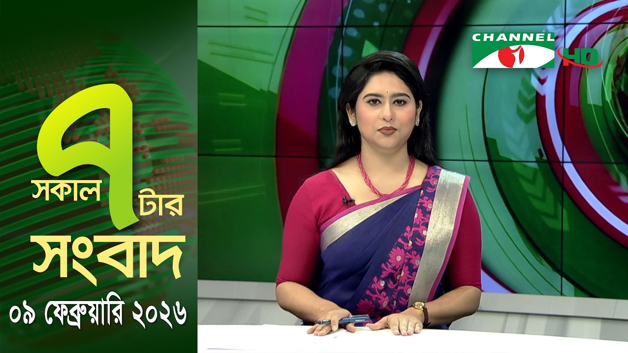 চ্যানেল আই সকাল ৭ টার সংবাদ || Channel i News || 09 February, 2026